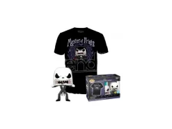 63628 - Disney: The Nightmare Before Christmas - Pop Funko & Tee - Jack Skellington 9cm (t-shirt S) Funko Gadget