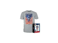63401 - Marvel - Boxed Tee - Captain America - Xl Funko Gadget