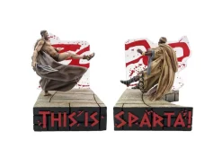 300 THIS IS SPARTA BATTLE BOOKENDS Fermalibri Nemesis Now