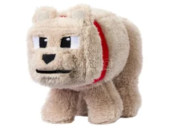 A Minecraft Movie Peluche Figura Dennis The Wolf 20 Cm Mattel