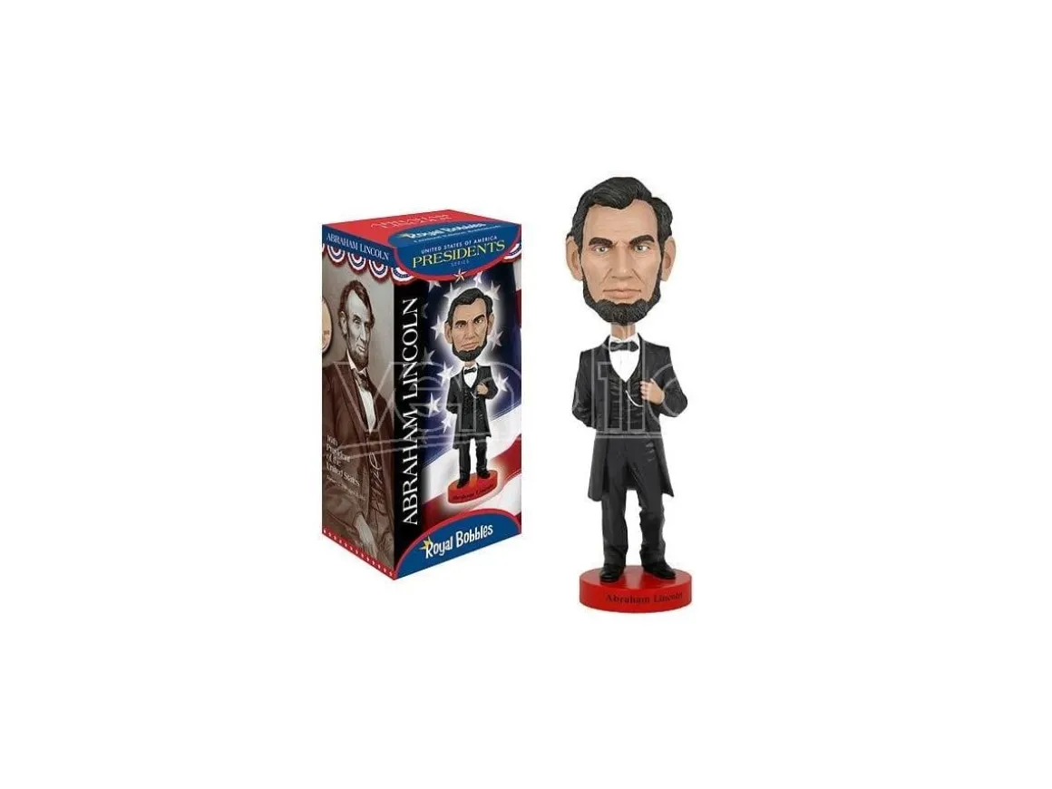 ABRAHAM LINCOLN V2 BOBBLEHEAD Bobble Head ROYAL BOBBLE