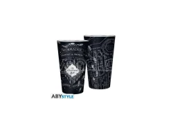 Abyver130 - Harry Potter - Bicchiere 400ml Di Vetro Mappa Del Malandrino Gadget