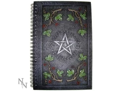 Agenda Resin Spiral Cover Wiccan Penta Agenda Nemesis Now