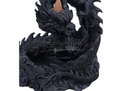 ASIAN DRAGON BACKFLOW INCENSE BURNER BRUCIAINCENSO NEMESIS NOW