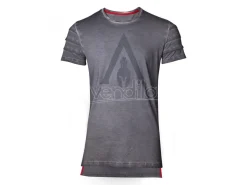 Assassin's Creed Odyssey - Logo Oil Dye Pintuck T-shirt Difuzed