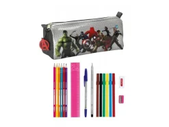 Astuccio Portapenne Scuola Avengers Age Of Ultron 17 pezzi 20 Cm