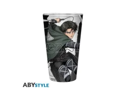 ATTACK ON TITAN - Large Glass - 400ml - Levi S4 -