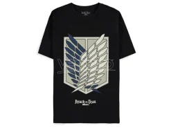 Attack On Titan T-Shirt Logo Season 4 Taglia M Difuzed