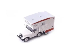 AUTOCULT ATC09017 JEEP CJ5 UNIVERSAL CAMPER 1969 WHITE 1:43 Modellino