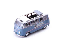 AUTOCULT ATC08020 KOHLRUSS T1 SAMBA DER KLEINE MOZART 1955 LIGHT BLUE/WHITE 1:43 Modellino
