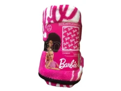 Barbie coral blanket Mattel
