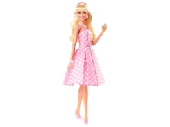 Barbie The Movie Bambola Barbie In Pink Gingham Dress Mattel