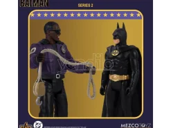 Batman (1989) 5 Points Serie 2 Action Figure Batman, Joker e Goon 9Cm Mezco Toys