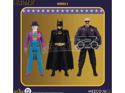 Batman (1989) 5 Points Serie 2 Action Figure Batman, Joker e Goon 9Cm Mezco Toys