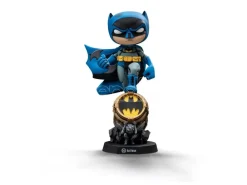 Batman Mini Co. Statua Batman Sul Batsegnale Blue Variant 15 Cm Iron Studios