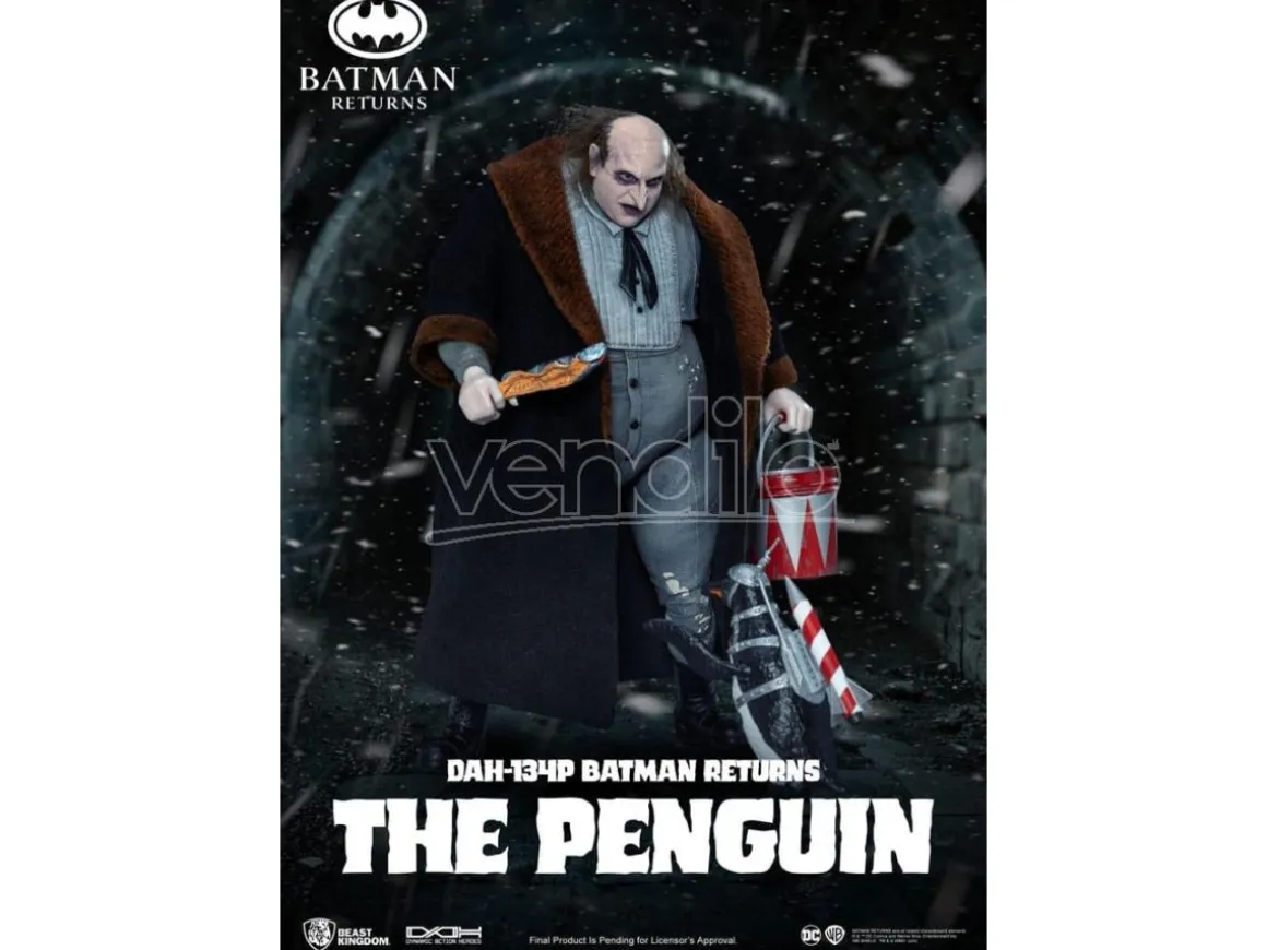 Batman Returns Action Figura The Penguin 17 Cm Beast Kingdom Toys