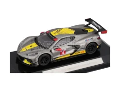 BBURAGO BU38312 CHEVROLET CORVETTE C8R N.4 2020 GREY 1:43 Modellino