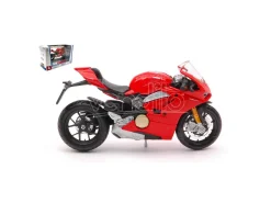 BBURAGO BU51080 DUCATI PANIGALE V4 RED 1:18 Modellino