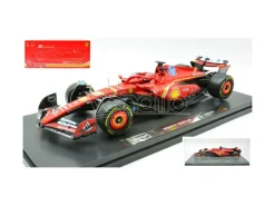 BBURAGO BU16821 FERRARI SF-24 N.16 CHARLES LECLERC 2024 CON VETRINA 1:18 Modellino