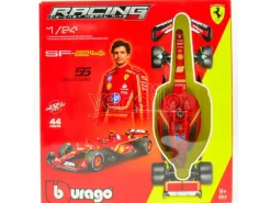 Bburago Bu26857 Ferrari Sf-24 N.55 Carlos Sainz F1 2024 Con Casco Kit 1:24 Modellino