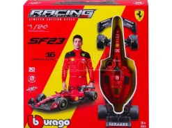 Bburago Bu26851 Ferrari Sf-23 N.16 Charles Leclerc F1 2023 Con Casco 1:24 Modellino
