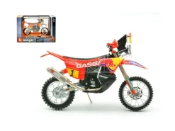 BBURAGO BU51091 KTM RX450F GAS GAS TEAM N.1 DAKAR RALLY 2023 1:18 Modellino