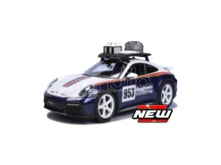 BBURAGO BU28029 PORSCHE 911 N.953 (MEMORIAL) DAKAR 2023 1:24 Modellino