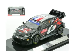 BBURAGO BU38323 TOYOTA YARIS WRC RALLY 1 HYBRID N.17 2024 OGIER-LANDAIS 1:43 Modellino