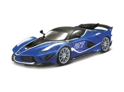 BBURAGO BU16012B FERRARI FXX-K EVO N.27 BLUE 1:18 Modellino
