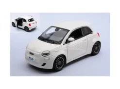 BBURAGO BU21110W FIAT 500e 2023 LIGHT WHITE 1:24 Modellino