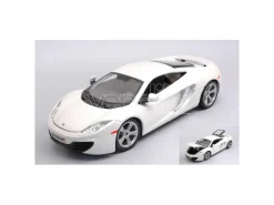 BBURAGO BU21074W MC LAREN MP4-12C 2016 WHITE 1:24 Modellino