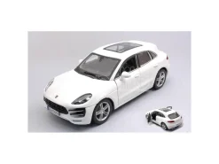 BBURAGO BU21077W PORSCHE MACAN 2015 WHITE 1:24 Modellino