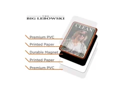 BIG LEBOWSKI DOUBLE SIDED MAGNET MAGNETI AQUARIUS ENT