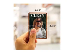 BIG LEBOWSKI DOUBLE SIDED MAGNET MAGNETI AQUARIUS ENT