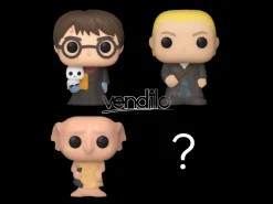 Bitty POP Harry Potter - Harry con Edvige Draco Malfoy e Dobby e Personaggio a sorpresa Funko