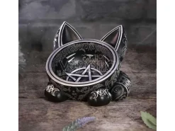 Black Cat Magic Trinket Ciotola Accessori Nemesis Now