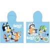Bluey Microfibre Poncho Asciugamano Moose