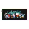 BT21 Led gaming desk mat Erik