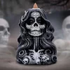 CALAVERA'S OFFERING BACKFLOW INCENSE BURNER Brucia Incenso NEMESIS NOW