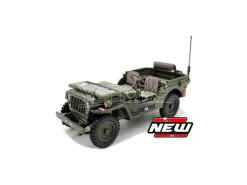 CARARAMA CA90148 1/4 TON MILITARY VEHICLE NL 1955 OPEN TOP 1:43 Modellino