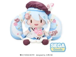 Character Vocal Series 01: Hatsune Miku Fuwa Petit Peluche Figura Snow Miku 2026 Dodeka Jumbo 50 Cm Sega