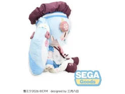 Character Vocal Series 01: Hatsune Miku Fuwa Petit Peluche Figura Snow Miku 2026 Dodeka Jumbo 50 Cm Sega