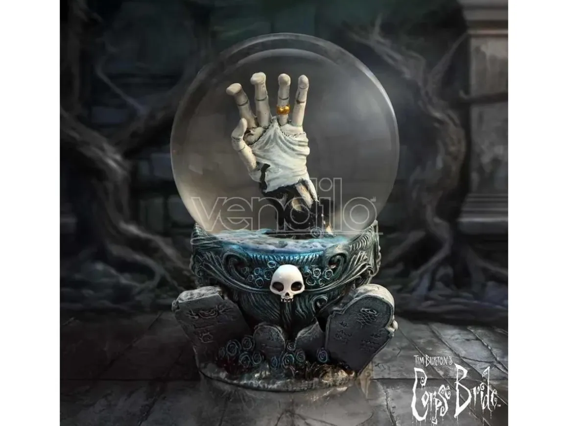 CORPSE BRIDE SNOW GLOBE Snowglobe NEMESIS NOW