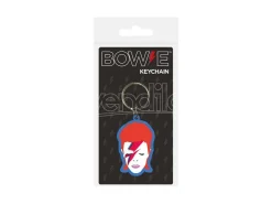 David Bowie Rubber Portachiavi Aladdin Sane 6 Cm Pyramid International