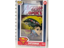 DC Action Comics Funko POP Comic Cover Vinile Figura Superman 9 cm Scatola Rovinata