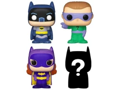 Dc Bitty Pop! Vinile Figura 4-pack Batman Adam West 2,5 Cm Funko