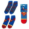 Dc Comics Ankle Calzini 2-packs Superman 38-45 Cerdá