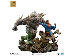 Dc Comics Bds Art Scale Statua 1/10 Superman Vs Doomsday Heo Eu Esclusiva 30 Cm Iron Studios