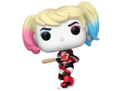 Dc Comics: Harley Quinn Takeover Pop! Heroes Vinile Figura Harley Con Bat 9 Cm Funko