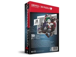Dc Comics Jigsaw Puzzle Con 3d-effect The Joker & Harley Quinn Manga (100 Pezzi) Sd Toys